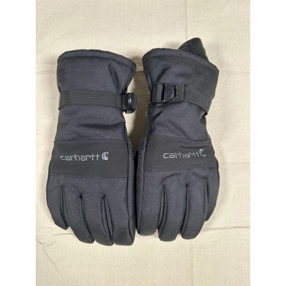 Carhartt A511 Mens Black Waterproof Insulated Work Gloves Size Large L